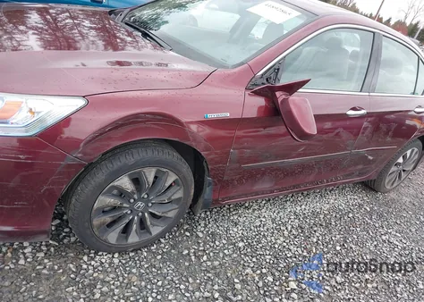 2014 Honda Accord Hybrid Touring from USA, damaged, VIN 1HGCR6F77EA008447